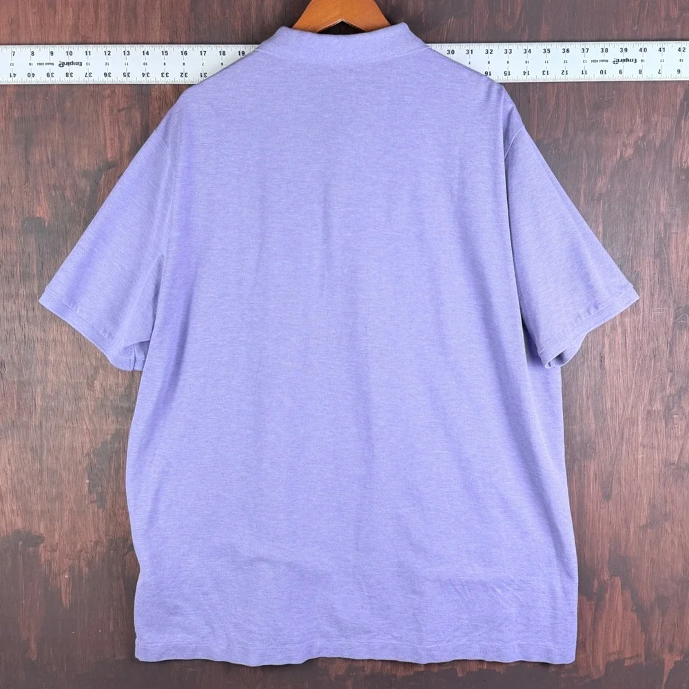 Polo Ralph Lauren Purple Heather Classic Fit Short Sleeve Polo Shirt Men's 2XL